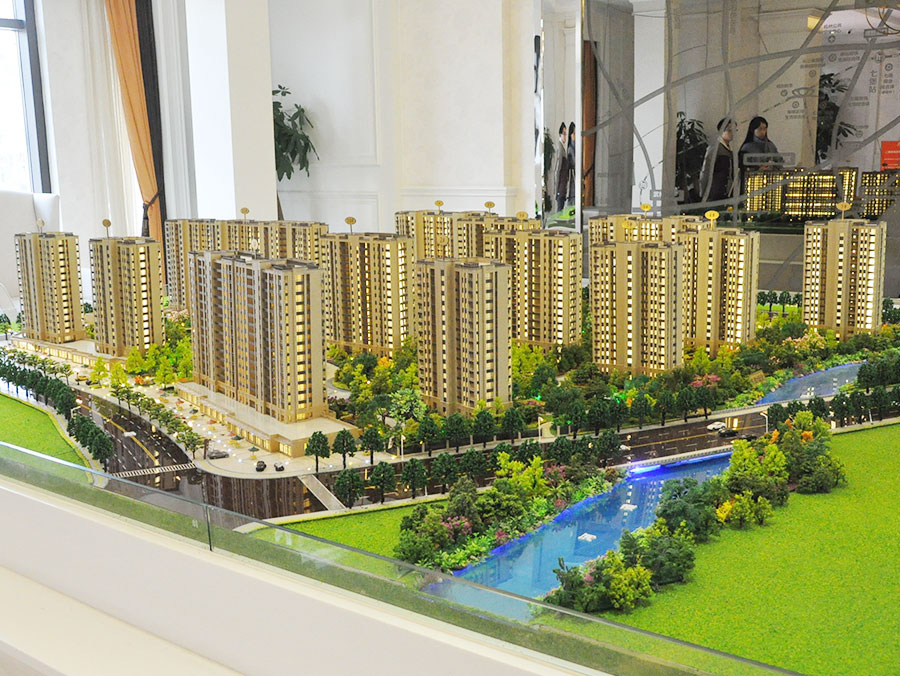 建筑楼盘展示沙盘模型