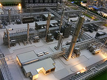 工业沙盘模型的设计理念与制作方法