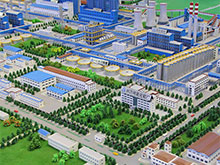 工业沙盘模型的视觉营销效果